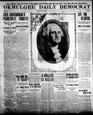 Okmulgee Daily Democrat (Okmulgee, Okla.), Vol. 6, No. 66, Ed. 1 Sunday, July 4, 1915
