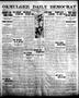 Thumbnail image of item number 1 in: 'Okmulgee Daily Democrat (Okmulgee, Okla.), Vol. 6, No. 76, Ed. 1 Friday, July 16, 1915'.