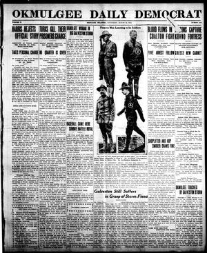 Okmulgee Daily Democrat (Okmulgee, Okla.), Vol. 6, No. 104, Ed. 1 Wednesday, August 18, 1915