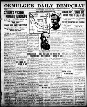 Okmulgee Daily Democrat (Okmulgee, Okla.), Vol. 6, No. 105, Ed. 1 Thursday, August 19, 1915