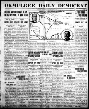 Okmulgee Daily Democrat (Okmulgee, Okla.), Vol. 6, No. 117, Ed. 1 Thursday, September 2, 1915