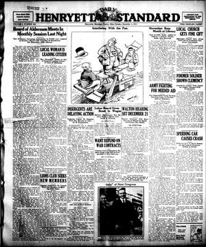 Henryetta Daily Standard (Henryetta, Okla.), Vol. 1, No. 205, Ed. 1 Tuesday, December 4, 1923