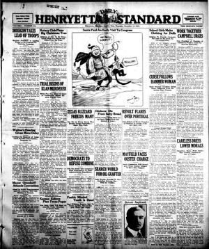 Henryetta Daily Standard (Henryetta, Okla.), Vol. 1, No. 213, Ed. 1 Thursday, December 13, 1923
