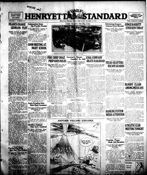 Henryetta Daily Standard (Henryetta, Okla.), Vol. 1, No. 214, Ed. 1 Friday, December 14, 1923