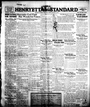 Henryetta Daily Standard (Henryetta, Okla.), Vol. 1, No. 216, Ed. 1 Monday, December 17, 1923