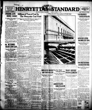 Henryetta Daily Standard (Henryetta, Okla.), Vol. 1, No. 217, Ed. 1 Tuesday, December 18, 1923