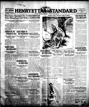 Henryetta Daily Standard (Henryetta, Okla.), Vol. 1, No. 227, Ed. 1 Monday, December 31, 1923