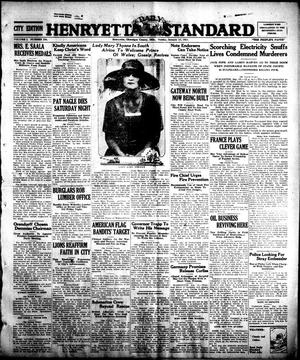 Henryetta Daily Standard (Henryetta, Okla.), Vol. 1, No. 238, Ed. 1 Sunday, January 13, 1924