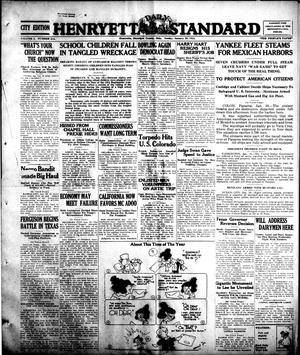 Henryetta Daily Standard (Henryetta, Okla.), Vol. 1, No. 244, Ed. 1 Sunday, January 20, 1924