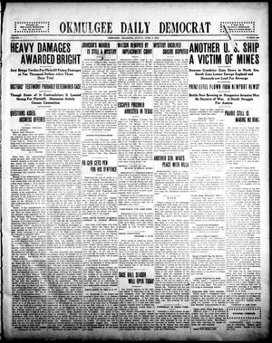 Okmulgee Daily Democrat (Okmulgee, Okla.), Vol. 5, No. 296, Ed. 1 Sunday, April 4, 1915