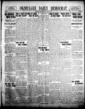 Okmulgee Daily Democrat (Okmulgee, Okla.), Vol. 5, No. 302, Ed. 1 Sunday, April 11, 1915
