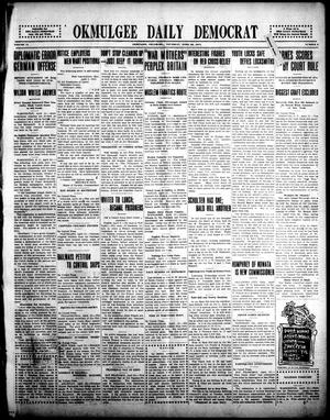 Okmulgee Daily Democrat (Okmulgee, Okla.), Vol. 6, No. 5, Ed. 1 Thursday, April 22, 1915