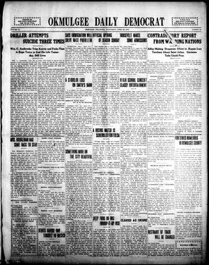 Okmulgee Daily Democrat (Okmulgee, Okla.), Vol. 6, No. 10, Ed. 1 Wednesday, April 28, 1915