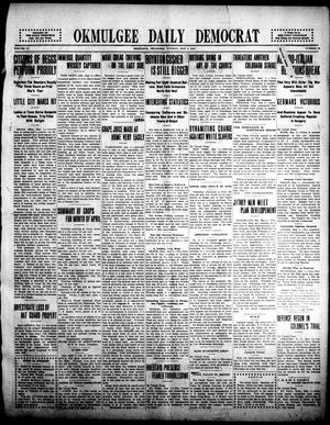 Okmulgee Daily Democrat (Okmulgee, Okla.), Vol. 6, No. 15, Ed. 1 Tuesday, May 4, 1915