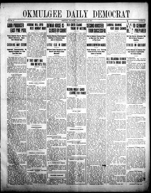 Okmulgee Daily Democrat (Okmulgee, Okla.), Vol. 6, No. 22, Ed. 1 Wednesday, May 12, 1915