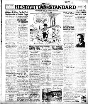Henryetta Daily Standard (Henryetta, Okla.), Vol. 1, No. 112, Ed. 1 Wednesday, August 15, 1923