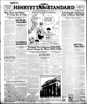 Henryetta Daily Standard (Henryetta, Okla.), Vol. 1, No. 114, Ed. 1 Friday, August 17, 1923