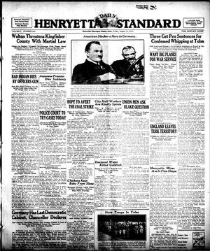 Henryetta Daily Standard (Henryetta, Okla.), Vol. 1, No. 120, Ed. 1 Friday, August 24, 1923