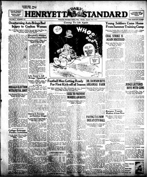 Henryetta Daily Standard (Henryetta, Okla.), Vol. 1, No. 122, Ed. 1 Monday, August 27, 1923