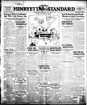 Henryetta Daily Standard (Henryetta, Okla.), Vol. 1, No. 137, Ed. 1 Friday, September 14, 1923