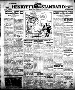 Henryetta Daily Standard (Henryetta, Okla.), Vol. 1, No. 166, Ed. 1 Thursday, October 18, 1923