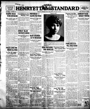 Henryetta Daily Standard (Henryetta, Okla.), Vol. 1, No. 193, Ed. 1 Monday, November 19, 1923
