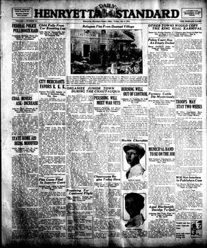 Henryetta Daily Standard (Henryetta, Okla.), Vol. 1, No. 78, Ed. 1 Friday, July 6, 1923