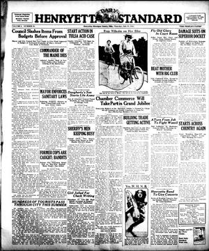 Henryetta Daily Standard (Henryetta, Okla.), Vol. 1, No. 89, Ed. 1 Thursday, July 19, 1923