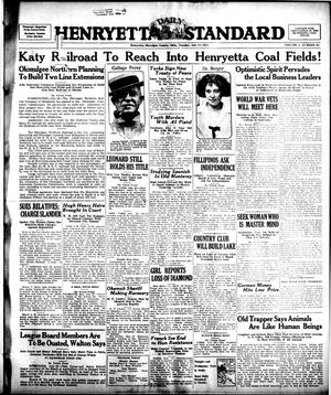 Henryetta Daily Standard (Henryetta, Okla.), Vol. 1, No. 93, Ed. 1 Tuesday, July 24, 1923