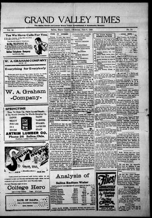 Grand Valley Times (Salina, Okla.), Vol. 16, No. 10, Ed. 1 Friday, June 8, 1928