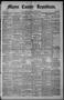 Thumbnail image of item number 1 in: 'Mayes County Republican. (Pryor, Okla.), Vol. 18, No. 29, Ed. 1 Thursday, September 10, 1925'.