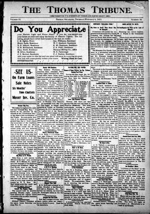 The Thomas Tribune. (Thomas, Okla.), Vol. 9, No. 25, Ed. 1 Thursday, February 9, 1911
