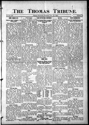 The Thomas Tribune. (Thomas, Okla.), Vol. 14, No. 13, Ed. 1 Thursday, November 11, 1915