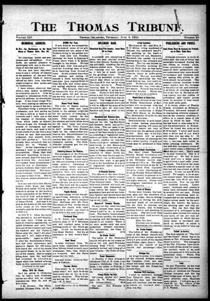 The Thomas Tribune. (Thomas, Okla.), Vol. 14, No. 43, Ed. 1 Thursday, June 8, 1916
