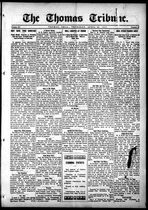 The Thomas Tribune. (Thomas, Okla.), Vol. 15, No. 37, Ed. 1 Thursday, April 26, 1917