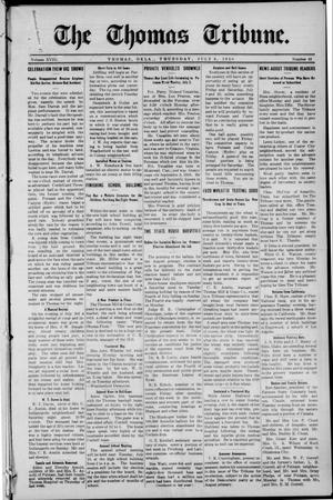 The Thomas Tribune. (Thomas, Okla.), Vol. 18, No. 48, Ed. 1 Thursday, July 8, 1920