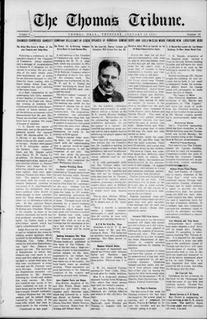 The Thomas Tribune. (Thomas, Okla.), Vol. 19, No. 23, Ed. 1 Thursday, January 13, 1921