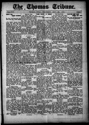 The Thomas Tribune. (Thomas, Okla.), Vol. 18, No. 6, Ed. 1 Thursday, September 18, 1919