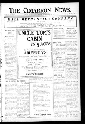 The Cimarron News. (Boise City, Okla.), Vol. 26, No. 4, Ed. 1 Thursday, August 23, 1923