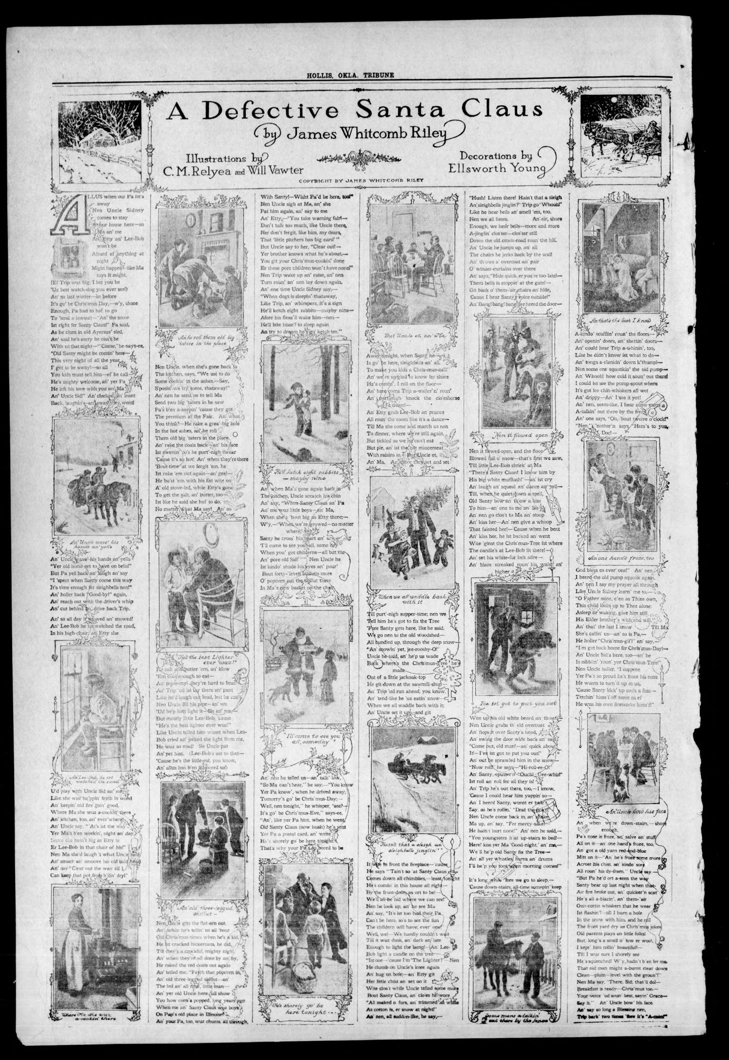 The Hollis Tribune. (Hollis, Okla.), Vol. 4, No. 19, Ed. 1 Friday, December 26, 1913
                                                
                                                    [Sequence #]: 4 of 4
                                                