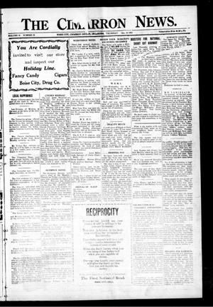 The Cimarron News. (Boise City, Okla.), Vol. 26, No. 20, Ed. 1 Thursday, December 13, 1923