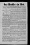 Newspaper: Our Brother in Red. (Muskogee, Indian Terr.), Vol. 2, No. 4, Ed. 1 Sa…
