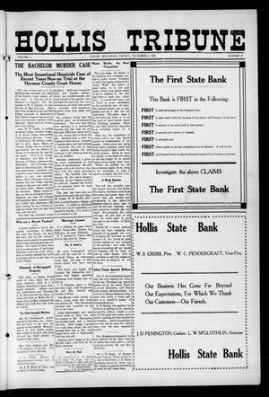 Hollis Tribune (Hollis, Okla.), Vol. 1, No. 17, Ed. 1 Friday, December 9, 1910