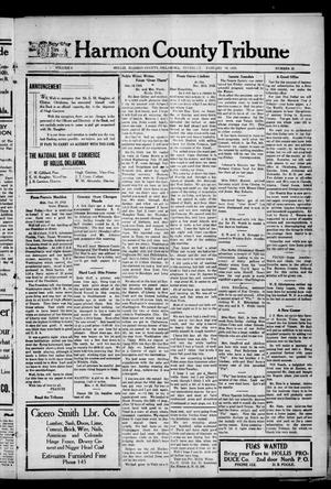 Harmon County Tribune (Hollis, Okla.), Vol. 9, No. 22, Ed. 1 Thursday, January 16, 1919