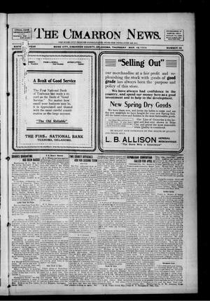 The Cimarron News. (Boise City, Okla.), Vol. 16, No. 35, Ed. 1 Thursday, March 19, 1914