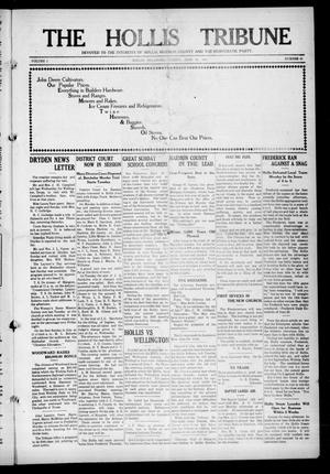 The Hollis Tribune (Hollis, Okla.), Vol. 1, No. 45, Ed. 1 Friday, June 23, 1911