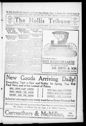 Primary view of object titled 'The Hollis Tribune (Hollis, Okla.), Vol. 2, No. 31, Ed. 1 Thursday, March 28, 1912'.