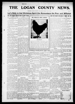 Primary view of object titled 'The Logan County News. (Crescent, Okla.), Vol. 10, No. 4, Ed. 1 Friday, December 6, 1912'.