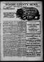 Thumbnail image of item number 1 in: 'Woods County News. (Carmen, Okla.), Vol. 9, No. 20, Ed. 1 Friday, May 10, 1907'.