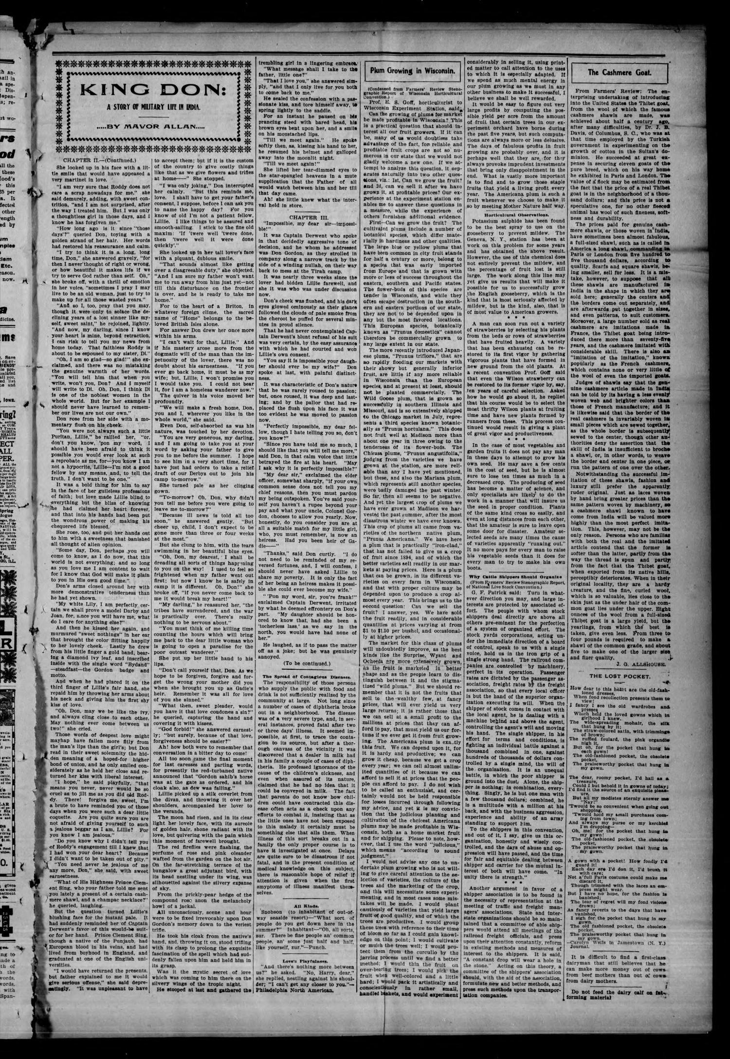 The Woods County News. (Augusta, Okla.), Vol. 2, No. 14, Ed. 1 Saturday, March 24, 1900
                                                
                                                    [Sequence #]: 3 of 8
                                                